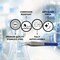 A2Z Scilab Flat Hollow Handle Tweezers, Bent Toothed 4.75L, Stainless Steel, Blue Band A2Z-ZR898 - alternate 5